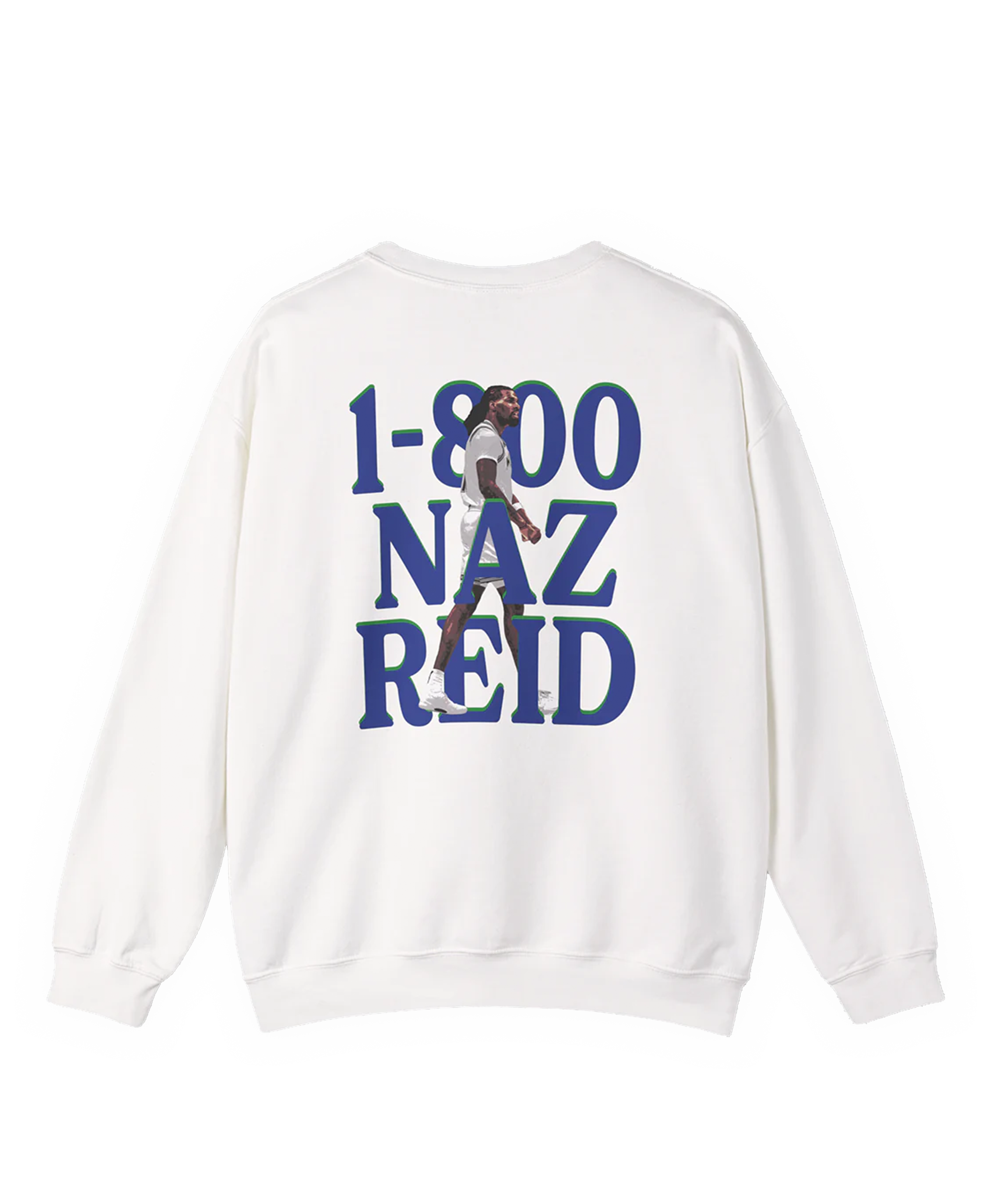 1-800-NAZ-REID Crewneck - SixOneTwoTees