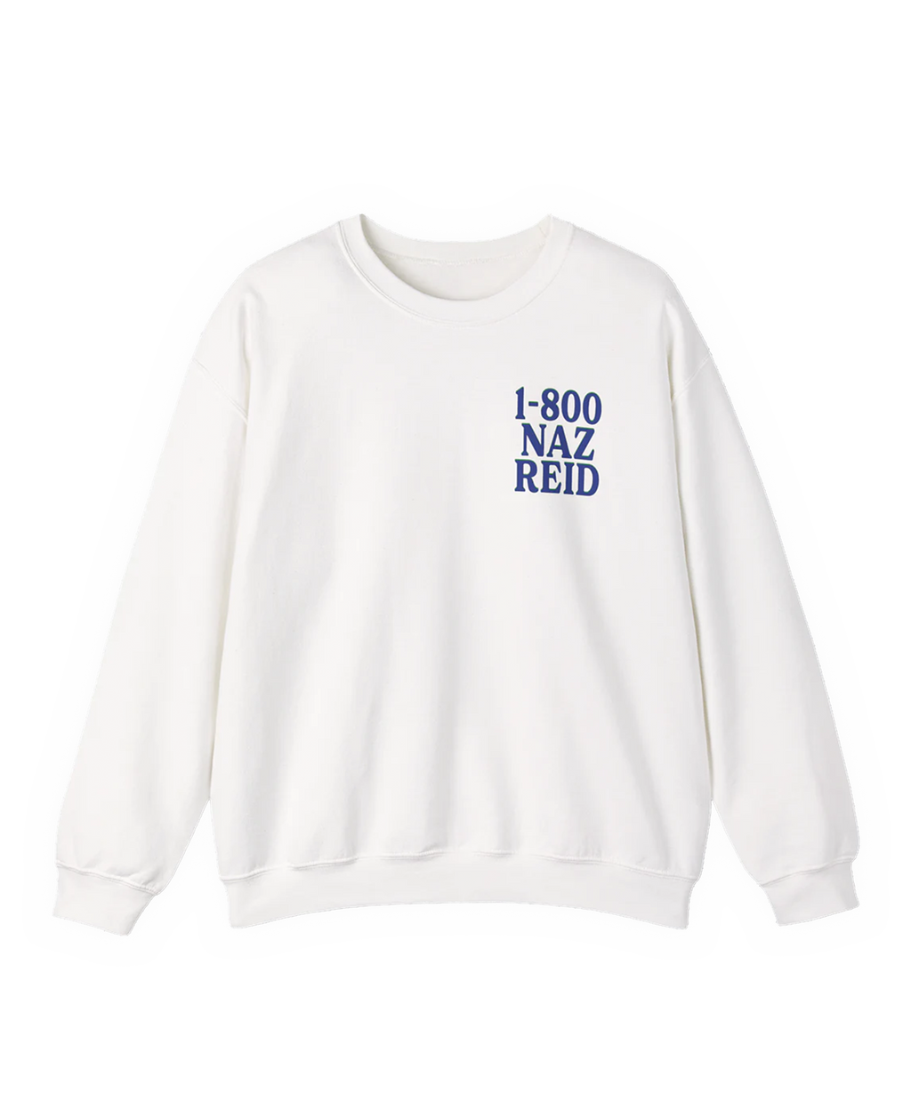 1-800-NAZ-REID Crewneck