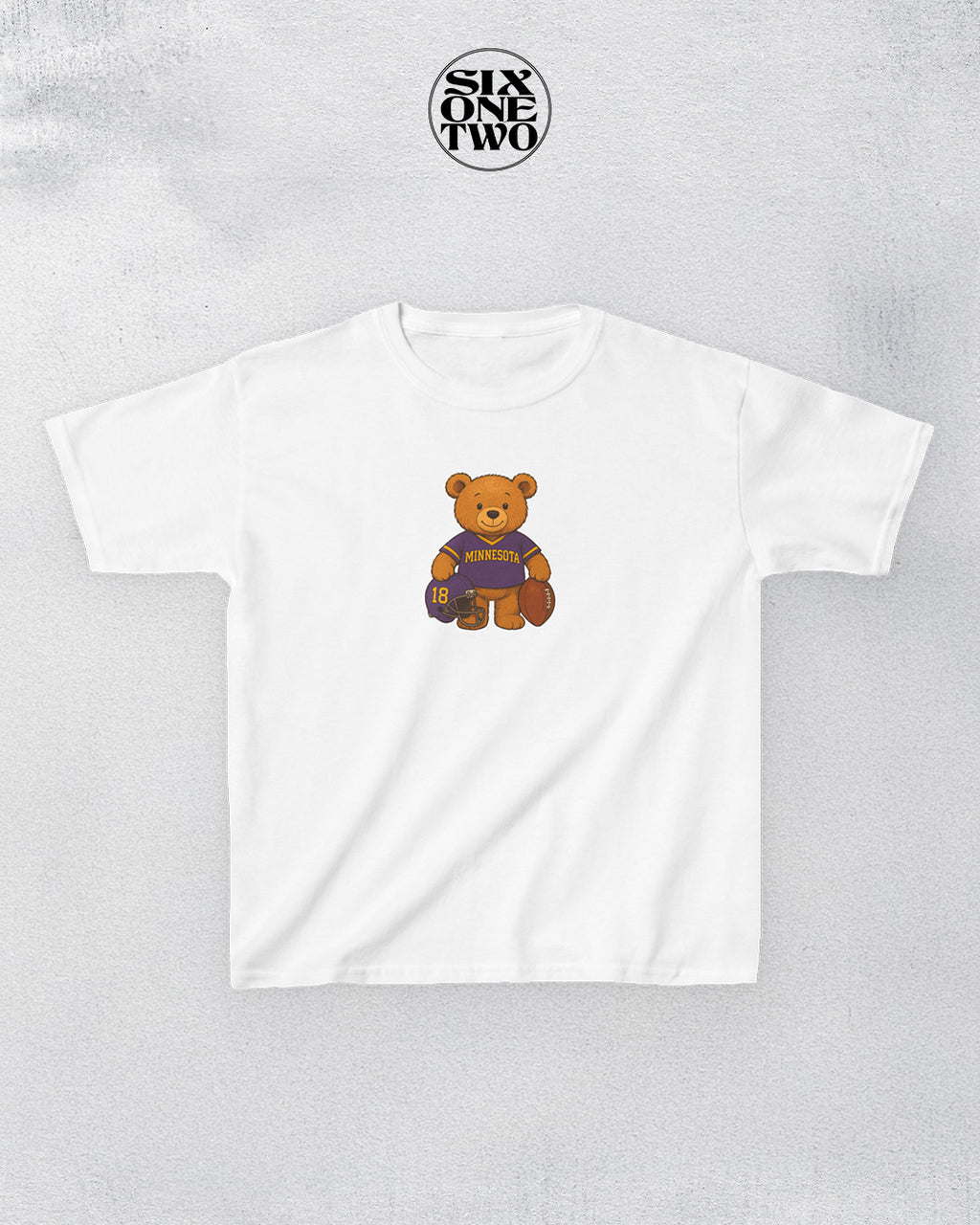 Minnesota Kids Teddy Tee