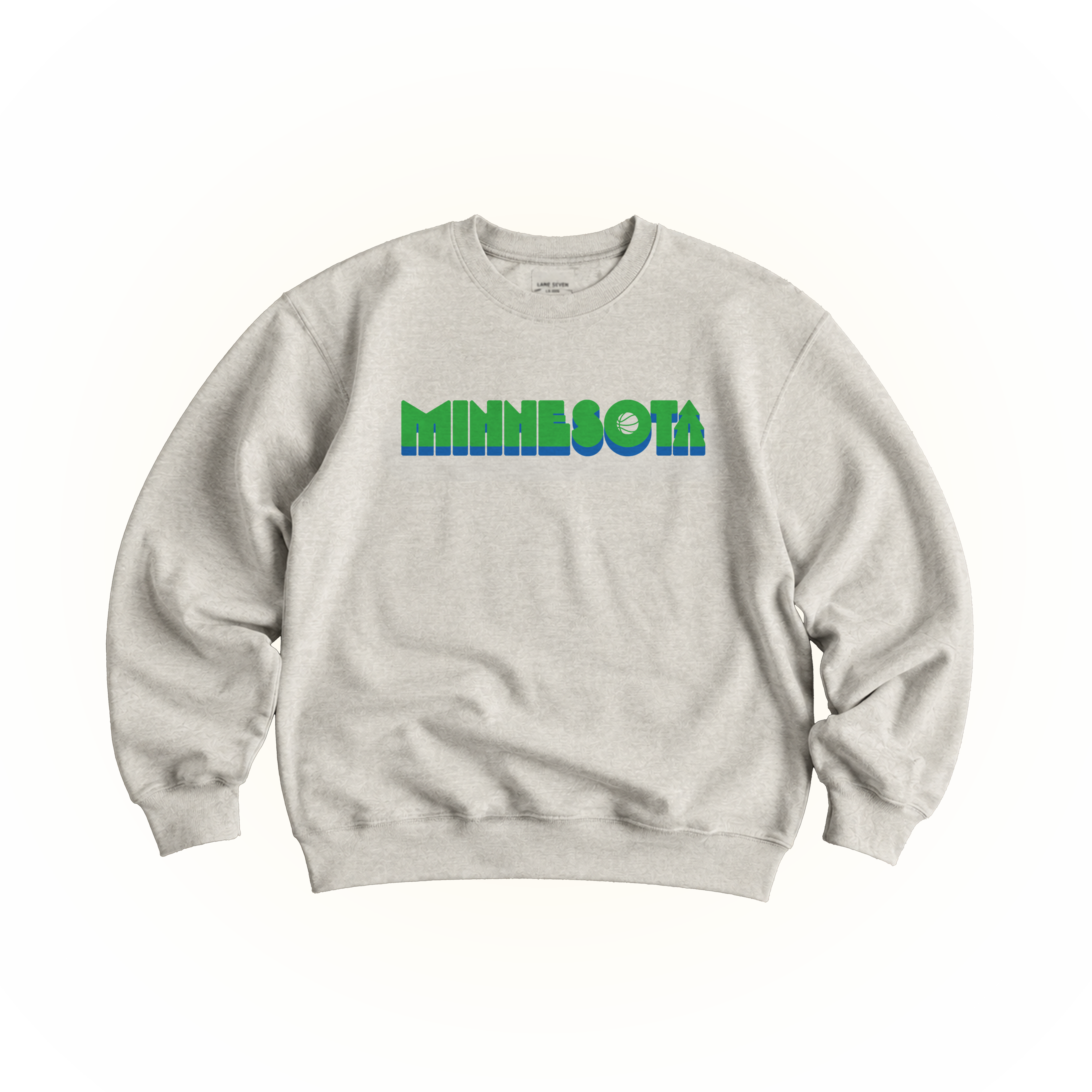 Retro Minnesota Basketball Crewneck