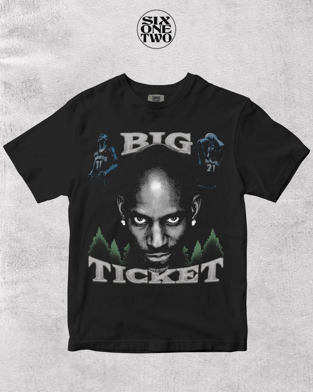Vintage Minnesota Timberwolves T-Shirt: Big Ticket Custom Design