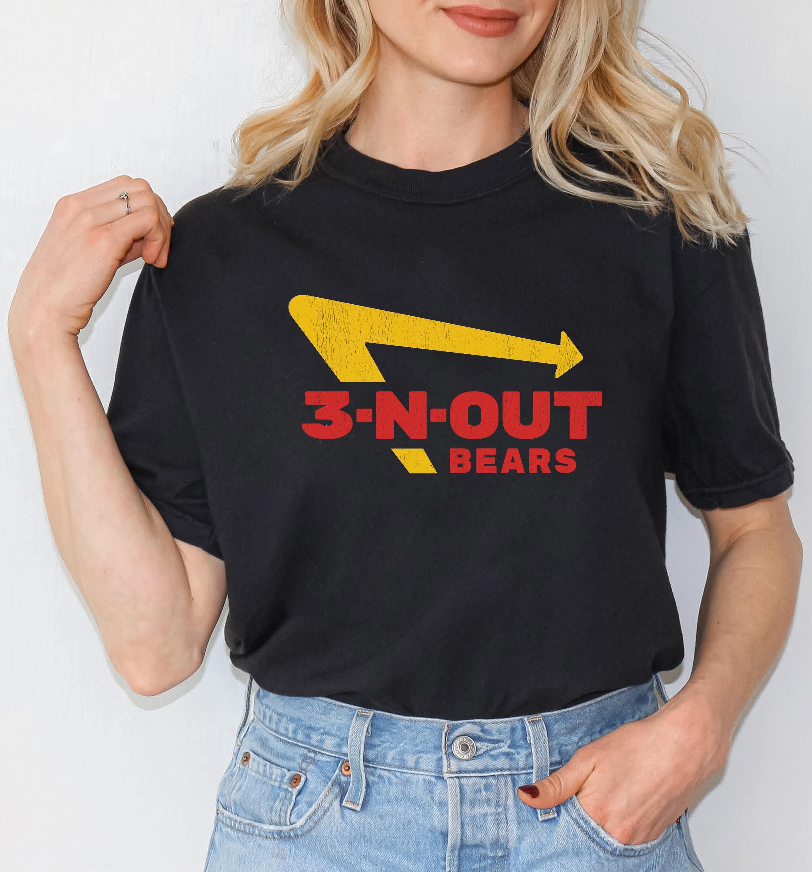 Vintage Vikings Football T-Shirt: Funny 3-N-Out Bears NFL Tee