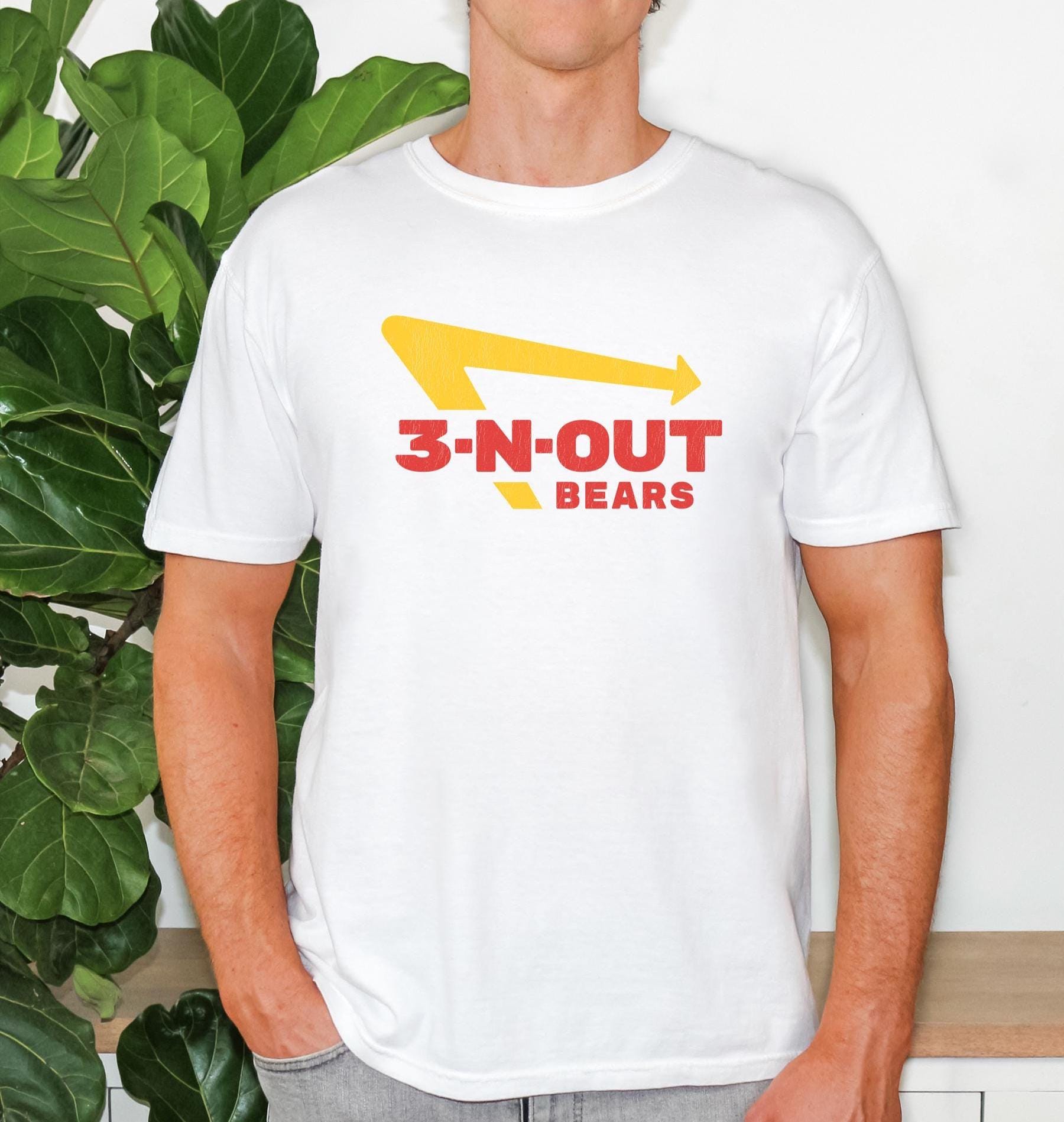 Vintage Vikings Football T-Shirt: Funny 3-N-Out Bears NFL Tee