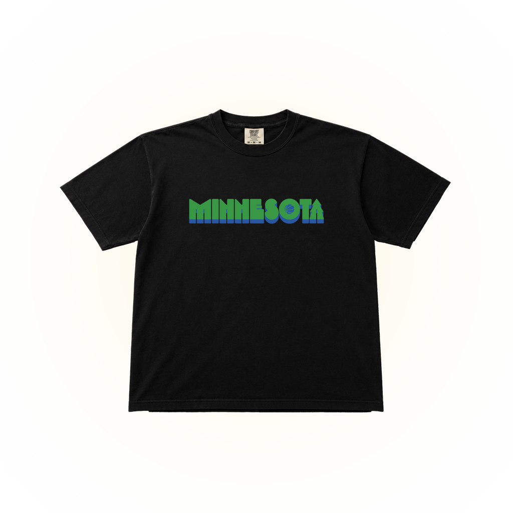 Retro Minnesota Basketball Tee