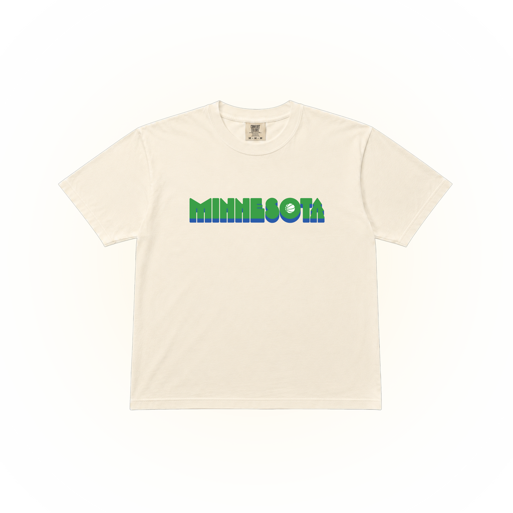 Retro Minnesota Basketball Tee