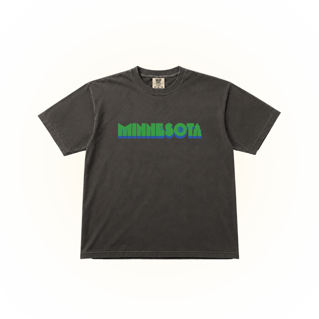 Retro Minnesota Basketball Tee
