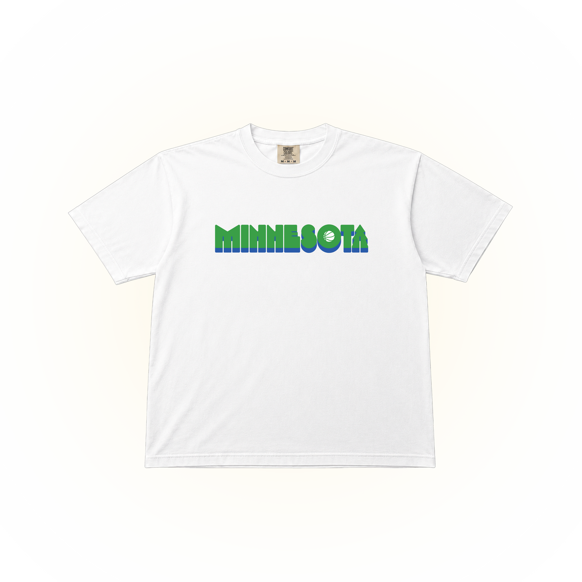 Retro Minnesota Basketball Tee